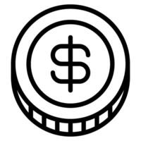 Dollar Zahlung und Finanzen Symbol Illustration vektor