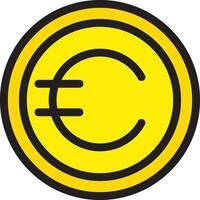 Euro-Vektor-Symbol vektor