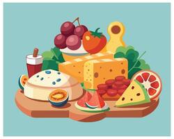 Gemüse und Essen Vektor Design auf Weiß Hintergrund Illustration
