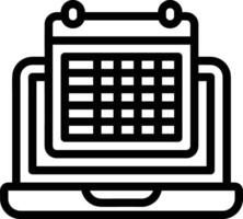 kalender ikon symbol vektor bild