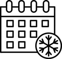 Kalender Symbol Symbol Vektor Bild