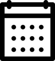 Kalender Symbol Symbol Vektor Bild