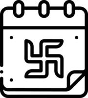 Kalender Symbol Symbol Vektor Bild