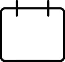 Kalender Symbol Symbol Vektor Bild