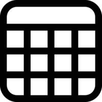 kalender ikon symbol vektor bild