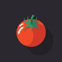 Tomate Clip Kunst Vektor Illustration