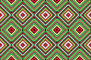 sömlös design mönster, traditionell geometrisk blomma sicksack- mönster jul gul gul grön vit vektor illustration design, abstrakt tyg mönster, aztec stil för skriva ut textilier