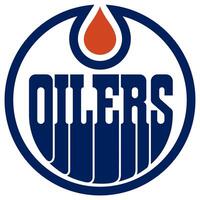 logotyp av de Edmonton smörjmedel nationell hockey liga team vektor