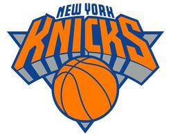 logotyp av de ny york knicks basketboll team vektor