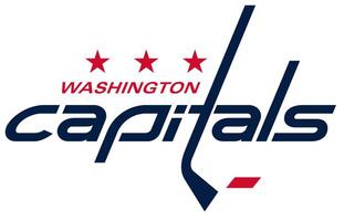 logotyp av de Washington huvudstäder nationell hockey liga team vektor