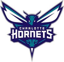 logotyp av de Charlotte hornets basketboll team vektor