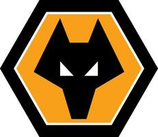 das Logo von das Wolverhampton Wanderer Fußball Verein von das Englisch Premier Liga vektor