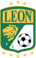 logotyp av de leon liga mx fotboll team vektor