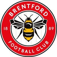 das Logo von das brentford Fußball Verein von das Englisch Premier Liga vektor