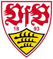 logotyp av de Stuttgart bundesliga fotboll team vektor