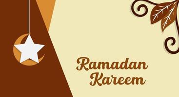 Ramadan kareem Hintergrund. Design Vorlage zum Förderung, islamisch Feier vektor