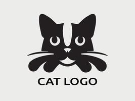 katt logotyp design vektor mall