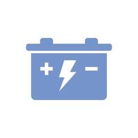 Auto Batterie Symbol Vektor Vorlage Illustration Design