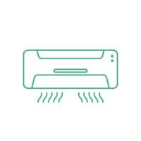 Luft Conditioner Symbol Vektor Vorlage Illustration Design