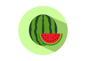 Wassermelone Symbol Design Vektor
