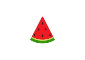vattenmelon ikon design vektor