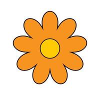 Sonnenblume Symbol Symbol vektor