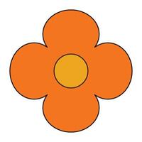 Sonnenblume Symbol Symbol vektor