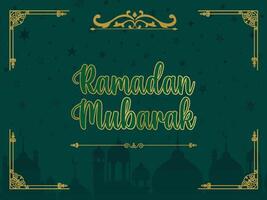 Ramadan Feier Vorlage vektor
