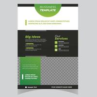 affisch flygblad broschyr omslag. grafisk design layout med triangel grafisk element och Plats för Foto bakgrund vektor