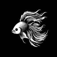 Betta Fisch - - hoch Qualität Vektor Logo - - Vektor Illustration Ideal zum T-Shirt Grafik