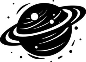 Galaxis - - minimalistisch und eben Logo - - Vektor Illustration