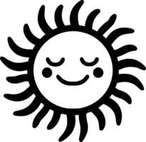 Sonne - - hoch Qualität Vektor Logo - - Vektor Illustration Ideal zum T-Shirt Grafik