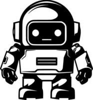 Roboter - - hoch Qualität Vektor Logo - - Vektor Illustration Ideal zum T-Shirt Grafik