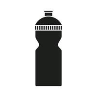 Sport Flasche Symbol Vektor. Flasche Illustration unterzeichnen. Sport Symbol. Wasser Logo. vektor