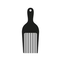 Haar Kamm Symbol Vektor. Frisur Illustration unterzeichnen. Barbier Geschäft Symbol. Friseur Logo. vektor