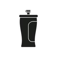 Sport Flasche Symbol Vektor. Flasche Illustration unterzeichnen. Sport Symbol. Wasser Logo. vektor