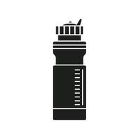 Sport Flasche Symbol Vektor. Flasche Illustration unterzeichnen. Sport Symbol. Wasser Logo. vektor