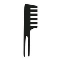 Haar Kamm Symbol Vektor. Frisur Illustration unterzeichnen. Barbier Geschäft Symbol. Friseur Logo. vektor