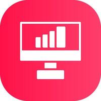 Analytics kreatives Icon-Design vektor