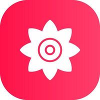 kreatives Icon-Design mit Blumen vektor