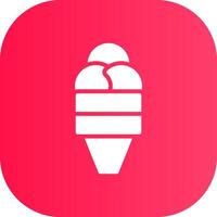 Eis kreatives Icon-Design vektor