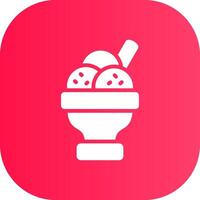 Dessert kreatives Icon-Design vektor