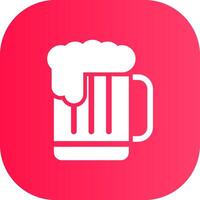 Bier kreatives Icon-Design vektor