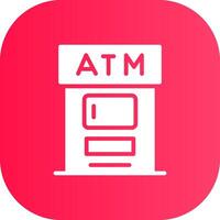 atm kreatives Icon-Design vektor