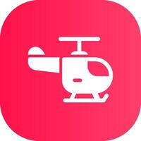 Hubschrauber kreativ Symbol Design vektor