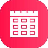 Kalender kreatives Icon-Design vektor