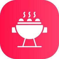 Grill kreatives Icon-Design vektor