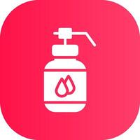 Shampoo kreatives Icon-Design vektor