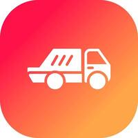 Müll LKW kreativ Symbol Design vektor