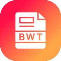 bwt kreativ Symbol Design vektor